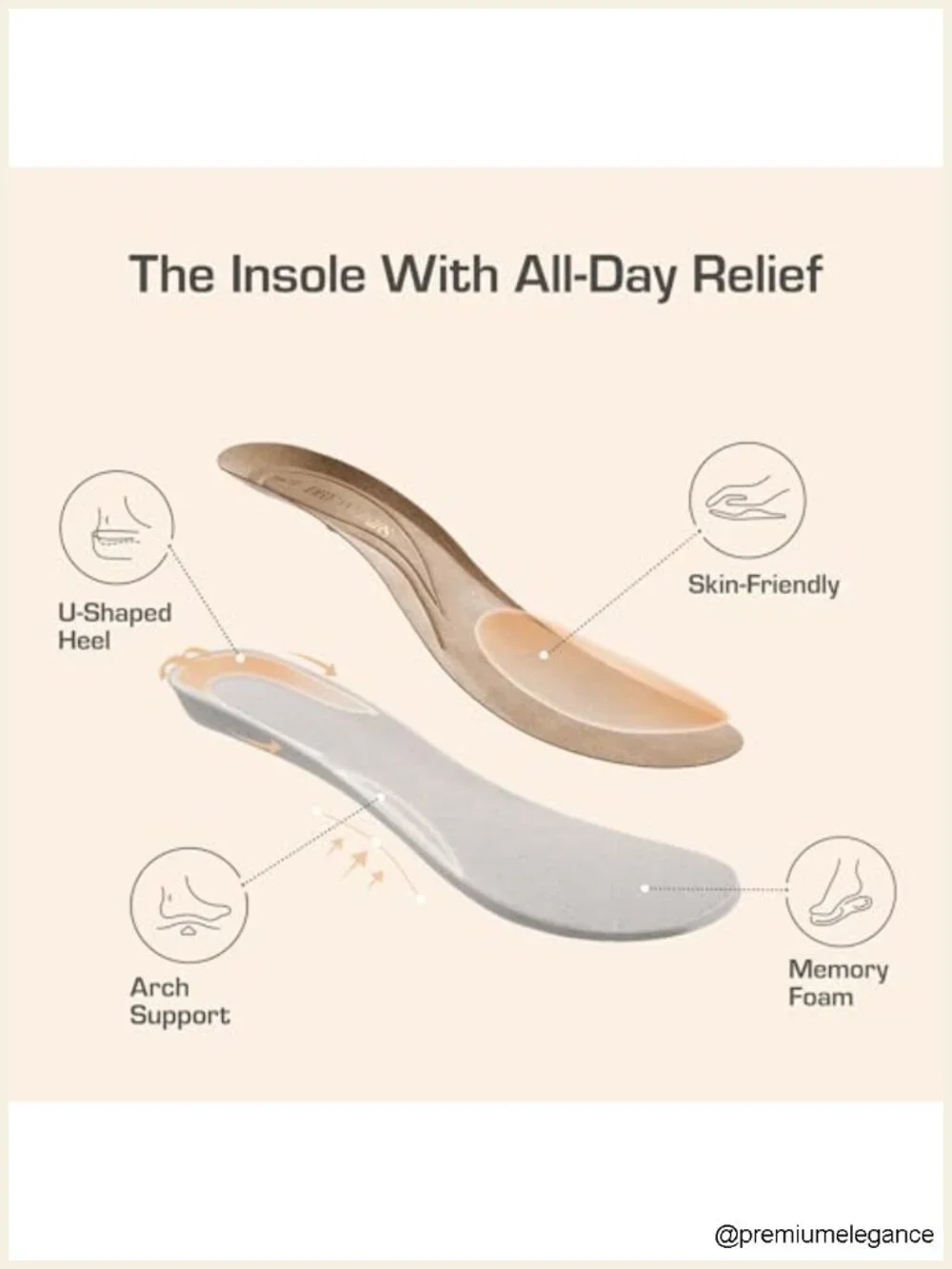 Women's Ballet Flats with Foam Insole, Slip-on Round Toe Work Shoes